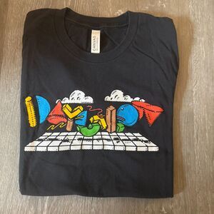 Dayglow graphic black tshirt